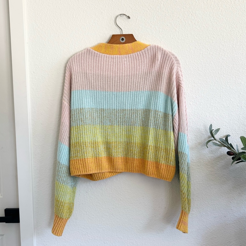 Urban Outfitters Pastel Striped Cardigan - Picture 2 of 3
